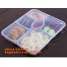 Buy cheap Restaurant Take Away Bento Boxes, Division Food Prep Disposable, Portion Compartment, Lunch box Containers from wholesalers