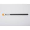 Buy cheap High Quality Small Oval Makeup Foundation Brush With Slim Black Wood Handle from wholesalers