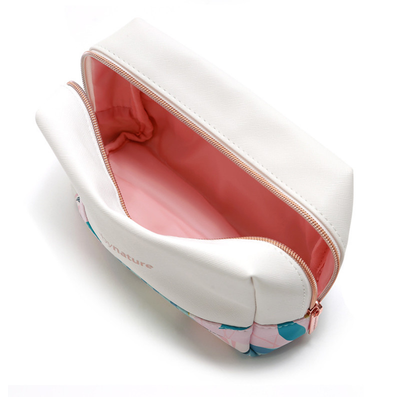 Wholesale Cheap Multi-Function Travel Pink White Cosmetic Wash Bag