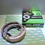 Metal BAJAJ Motorcycle Brake Shoe Technological Advancement Motorcycle Spare