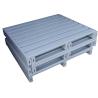 Buy cheap Storage 4 way Entry type stacking single side steel pallet from wholesalers