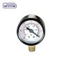 Buy cheap -0.1-0mpa 40mm Pump Pressure Gauge Brass Connection Bottom Black Iron Case from wholesalers