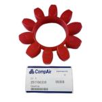 Construction Works Compair ZS1106339 Coupling Spider Rote Air Compressor Parts