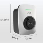 ABS Enclosure AC EV Charger Home Use 7kw 32a Walbox Ev Charger