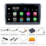 Android 11 VW Android Car Stereo Car Radio Player GPS USB No DVD 2 Din 9 Inch