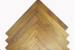 fishbone/herringbone teak parquet flooring
