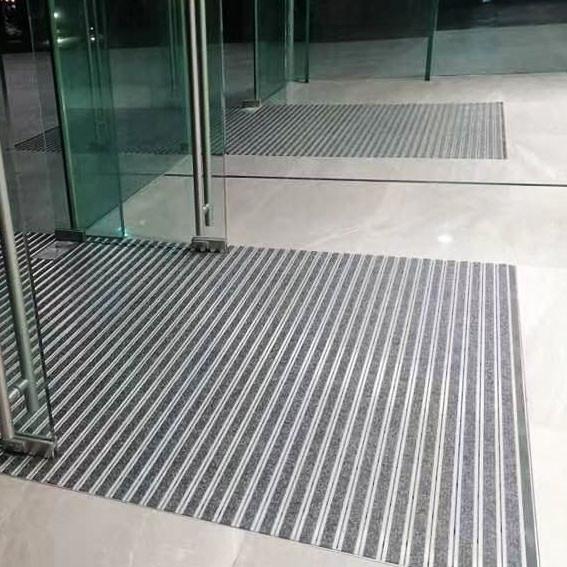 Buy cheap Aluminum Extrusion Outdoor Entrance Mats 11MM Depth Carpet Insert from wholesalers