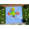 Buy cheap Smooth Joints Water Park Equipment Commercial Slide Beautiful Rainbow Color from wholesalers