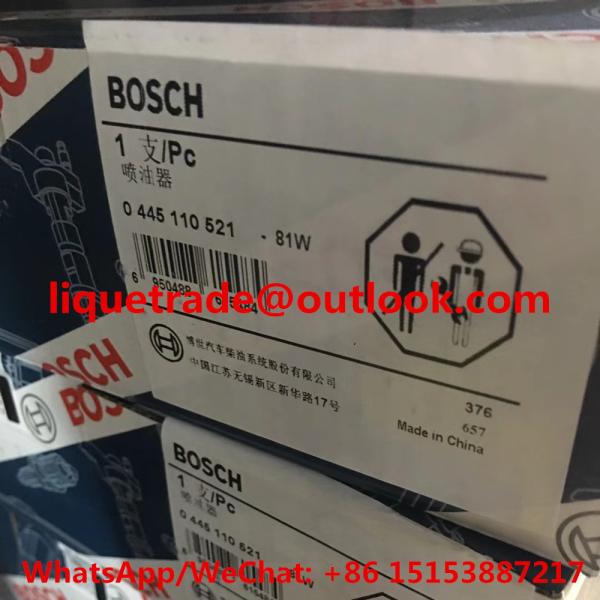 Buy cheap BOSCH INJECTOR 0445110521 Common rail injector 0 445 110 521 from wholesalers