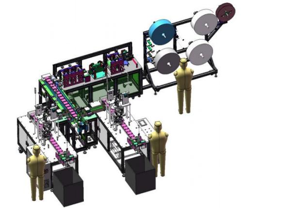 Buy cheap 2020 hot sale automatic disposable surgical face mask making machine from wholesalers