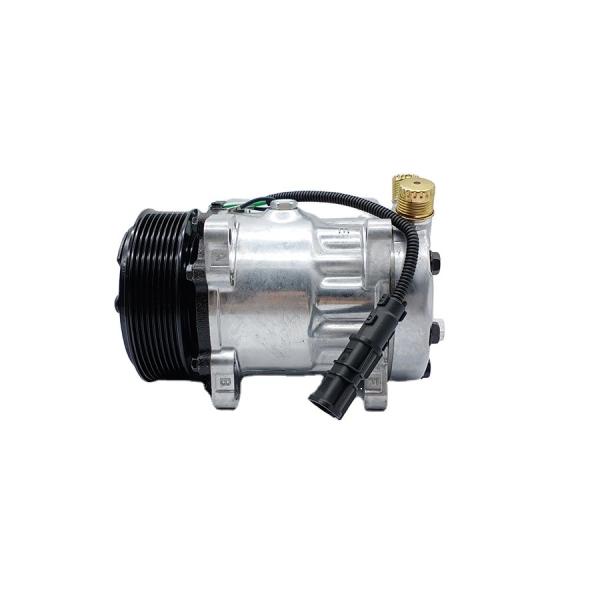 Buy cheap MAN TGA 2001-2007 Truck AC Compressor 81619066012 24Volt SD7H15 6008 from wholesalers
