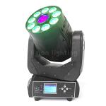 90W Spot+ 9x18W RGBWAUV 6in1 DMX LED Wash Moving Head Spot Light