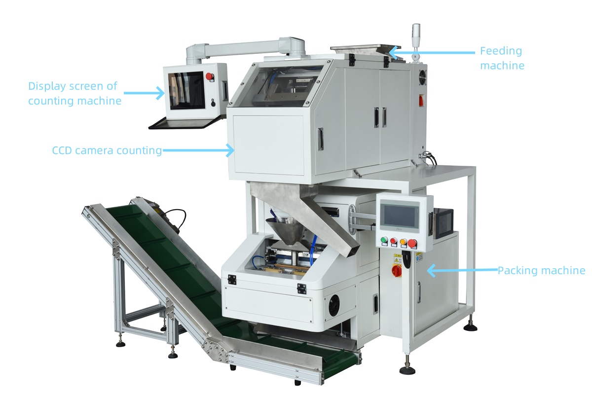 High Precision Small Screw Counting Machine AX-WLDC-T25 for Various Parts and Jewelry