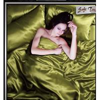 Buy cheap Super Soft Satin Microfiber Bed Sheet Set in White/Gray/Beige/Blue product