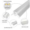 Buy cheap 60W Hydroponics LED Grow Tube 120cm Good Heat Dissipation from wholesalers