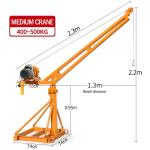 200kg Construction Material Shifting Lift 360 Degrees