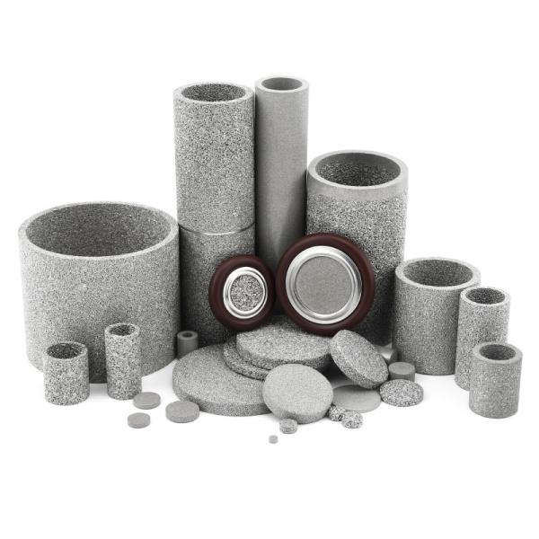 Buy cheap Factory 0.1 0.3 0.5 5 22 50 100 300 Micron Filter Tubes Disc Plate Mesh Micro 316L Sintered Stainless Steel Filter Cartr from wholesalers