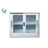 Buy cheap Short Glass Sliding Door Cupboard Office Furniture H900*W900*D400(MM) KD Structure from wholesalers