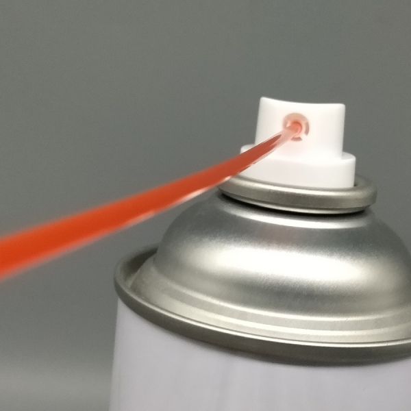 Versatile WD-40 Lubricant Valve for Household and DIY Applications with Secure Straw Storage and 360-Degree Spraying Capability