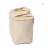 Buy cheap Eco Insulated Food Bag Cotton Canvas Lunch Cooler Bag for Supermarket from wholesalers
