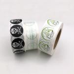 Custom Printed Logo Labels for Packaging Vinyl Waterproof Sticker Printing Roll