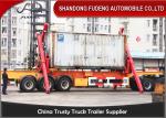 40ft Side Loader Trailer Italian Hydraulic System 40000 Kilograms Lifting