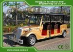 Golden 6 Person Electric Classic Cars 48V Trojan Battery Retro Golf Cart