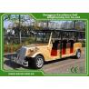 Buy cheap Luxurious Golden Classic Car Golf Carts 6 Person Whole Metal Body from wholesalers