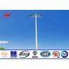 Buy cheap Radio Telecommunication Steel Monopole Antenna High Mast Communication Tower from wholesalers
