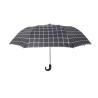Buy cheap Strong 2 Folding Golf Umbrella Windproof Tartan Design With Crook PU Handle from wholesalers
