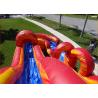 Buy cheap Outdoor Giant Inflatable Slide Moonwalk Water Slide For Amusement Park from wholesalers
