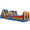 Buy cheap Dual Lane Inflatable Sports Games / Obstacle Course 15.2x3x4.9m from wholesalers