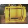 Buy cheap Single Drum 10 Ton Hydraulic Winch , 20000 Lb Hydraulic Winch For Shipyard Port Grooved from wholesalers