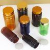 Buy cheap Pharmaceutical Packaging Tablet Medicine Bottle with Tamper-Proof Cap Label BPA Free Empty PetBrown Plastic Pill Bottle Seal from wholesalers