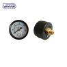 Buy cheap Axial 60mm Manometer Brass Connector Pressure Gauge Black Steel Material from wholesalers