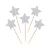 Buy cheap Wedding Dessert Birthday PE Star Cupcake Toppers from wholesalers