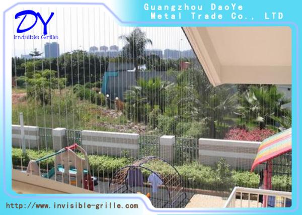 Buy cheap Bathroom Invisible Safety Grill 7x7 Nylon 316L Stainless Steel Wire Rope from wholesalers