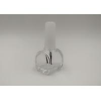 Buy cheap Glass Beauty Makeup Nail Polish Bottle HS Code 392330 With White Brush product