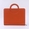 Buy cheap A4 Ring Binder Leather Business Portfolio Multicolor Portable Custom Logo from wholesalers