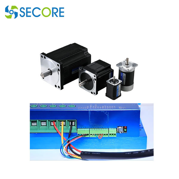 200W 1/4HP Brushless Dc Gear Motor 80mm 3000rpm 24V 0.63NM