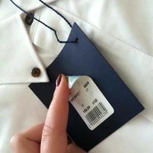 Buy cheap UHF Paper Adhesive Inlay RFID Tag , Clothing Sticker Apparel Tag Label For Garment Tracking from wholesalers