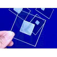 Buy cheap Purified Square Glass Plates High Pressure Resistant Anti Alkali Strong Hardness product