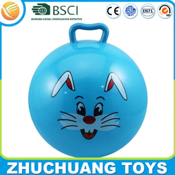 Buy cheap inflatable pvc hopper soft plastic ball children park toys from wholesalers