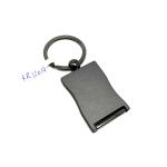OEM/ODM Metal Keychain Holder for Black Gun with Customized Logo Available