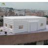 Buy cheap Outdoor Inflatable Event Tents With LED Light White Inflatable Wedding Tent Inflatable Cube Party Tent from wholesalers
