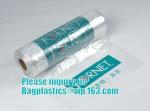 Clear Polythene 21x4x54'',0.8mil Dry Cleaning Bags and Perforated Plastic Bags