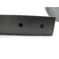 Buy cheap Moulding Pultrusion Roll Wrapped Carbon Fiber Tube Rectangular 3K product