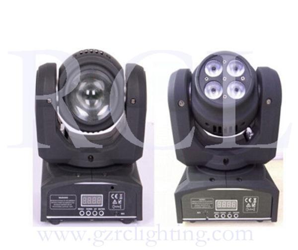 Buy cheap Theatre Using LED Moving Head Light 100Watts 4 in 1 RGBW Double Face Unlimited from wholesalers