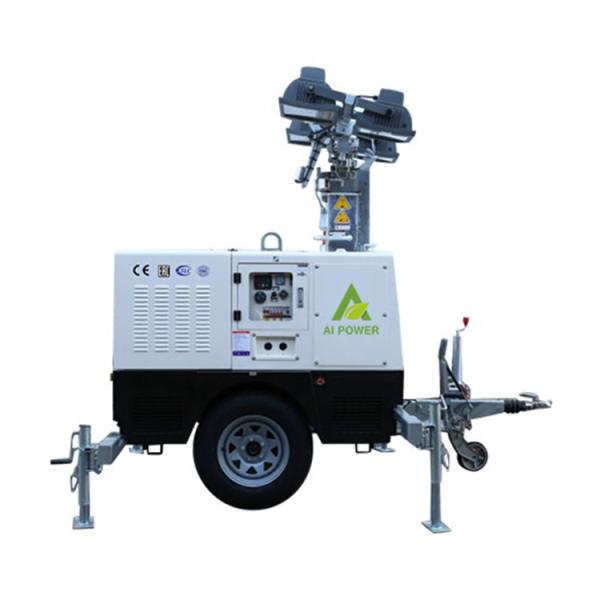 Buy cheap Portable Diesel Generator Lighting Tower With 4x350W LED Light Towers from wholesalers