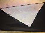 Silver PU Reflective Fabric Garment Leather Fabric 0.13mm For Outdoor Safety
